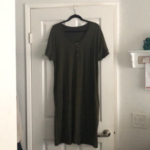 Humble Hilo Dress - Olivo